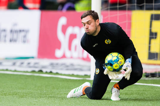 Hammarbys målvakt Davor Blazevic