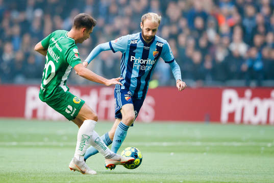 Hammarbys Alexander Kacaniklic och Djurgårdens Curtis