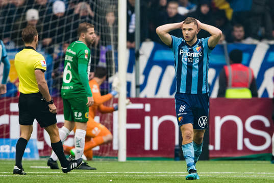 Djurgårdens Jesper Karlström deppar