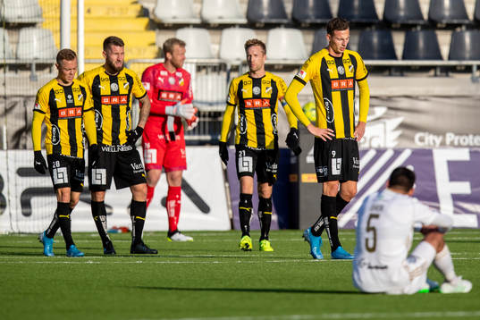 besviken spelare i Häcken