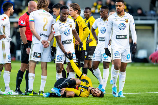 Häckens Daleho Irandust och Östersunds Kalpi Wilfried