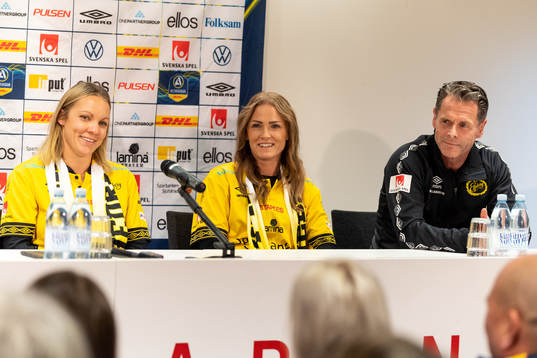 Assisterande damlagstränare Linda Westberg, assisterande