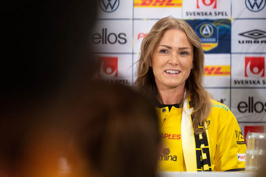 Assisterande damlagstränare Sara Jardving