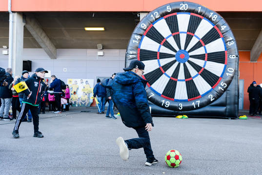 Ungdomsaktiviteter på arenan