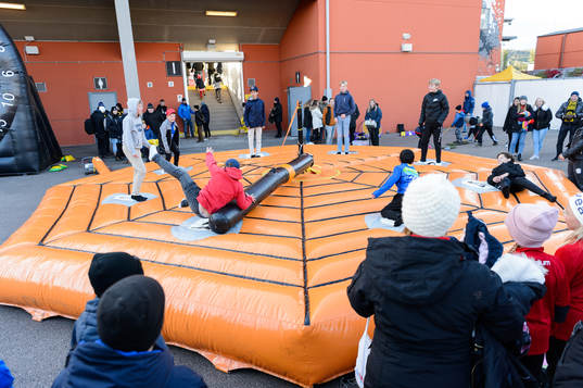 Ungdomsaktiviteter på arenan