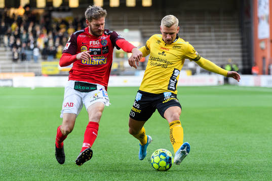 Elfsborgs Simon Strand och Falkenbergs Karl Söderström
