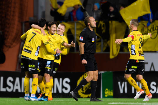 Elfsborgs Stefan Ishizaki jublar