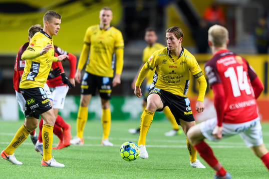 Elfsborgs Simon Olsson och Samuel Holmén
