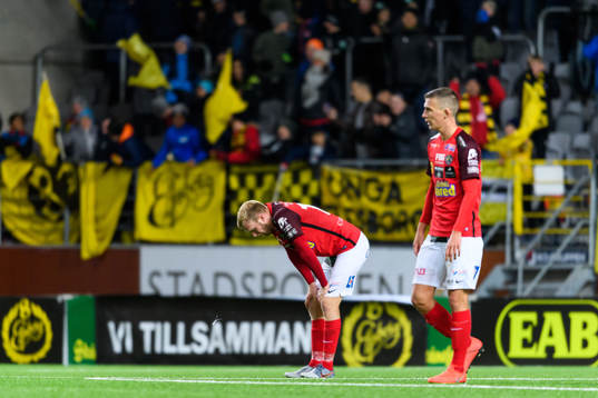 Falkenbergs spelare deppar