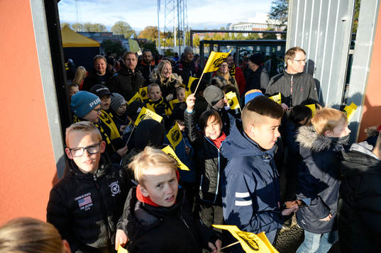 Elfsborgsmatchen hade tema Ungdomens Dag och bjudit in