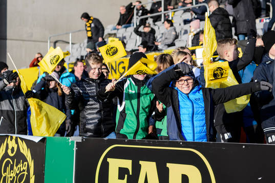 Elfsborgsmatchen hade tema Ungdomens Dag och bjudit in