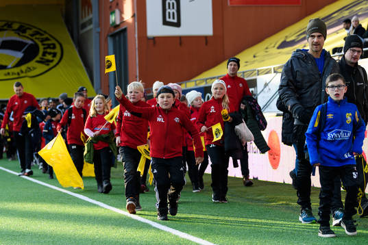 Elfsborgsmatchen hade tema Ungdomens Dag och bjudit in