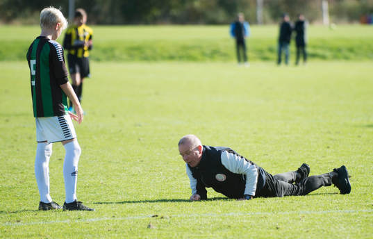 i matchen för pojkar födda 2006 mellan IFK Hässleholm