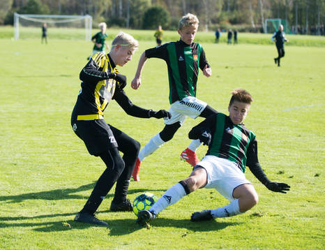 i matchen för pojkar födda 2006 mellan IFK Hässleholm