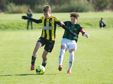 i matchen för pojkar födda 2006 mellan IFK Hässleholm