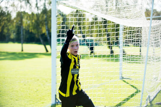 i matchen för pojkar födda 2006 mellan IFK Hässleholm