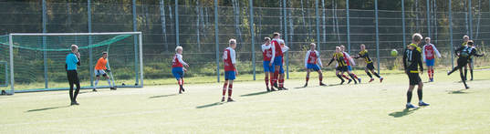 i matchen för pojkar födda 2003 mellan IFK Hässleholm