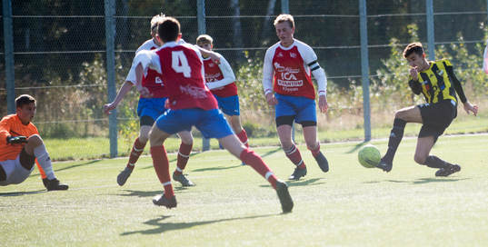 i matchen för pojkar födda 2003 mellan IFK Hässleholm