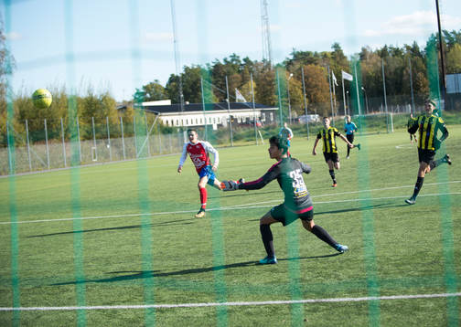 i matchen för pojkar födda 2003 mellan IFK Hässleholm
