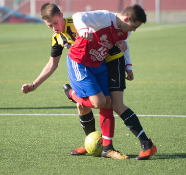 i matchen för pojkar födda 2003 mellan IFK Hässleholm
