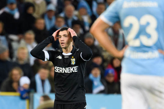 IFK Göteborgs Giorgi Kharaishvili deppar
