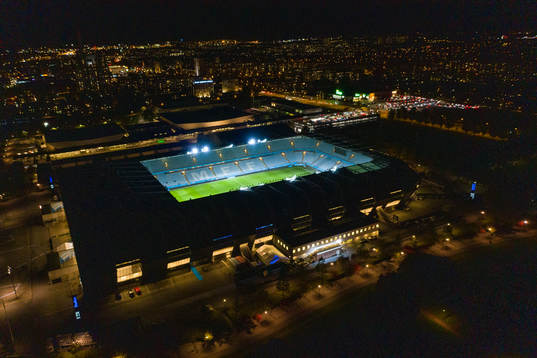 Drönar vi över Stadion i Malmö