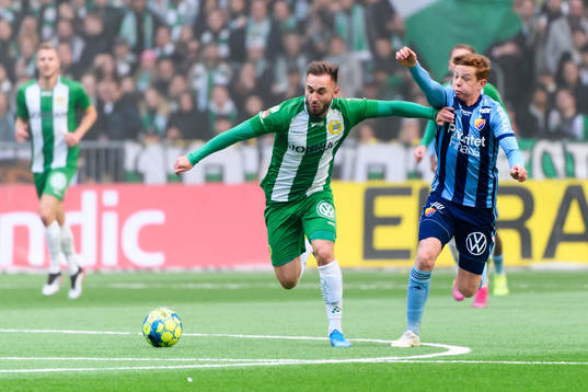 Hammarbys Muamer Tanković och Djurgårdens Aslak Witry