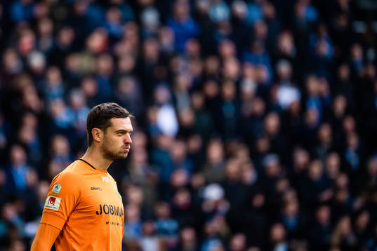 Hammarbys målvakt Davor Blazevic