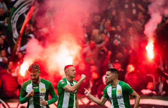 Hammarbys Nikola Djurdjic jublar