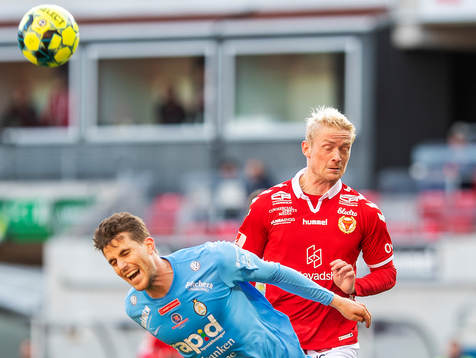 Kalmars Geir Andre Herrem och AFC Eskilstunas Jesper