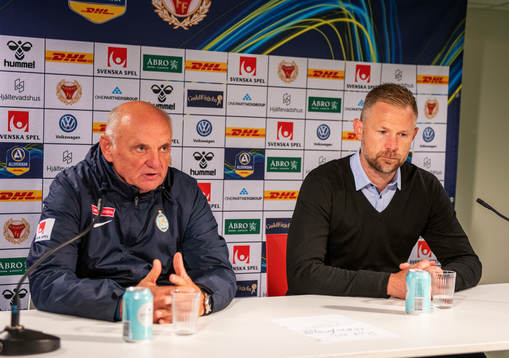 Kalmars tränare Magnus Pehrsson och AFC Eskilstunas