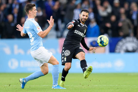 Malmö FFs Marcus Antonsson och IFK Göteborgs André