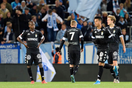 IFK Göteborgs Alhassan Yusuf Abdullahi deppar