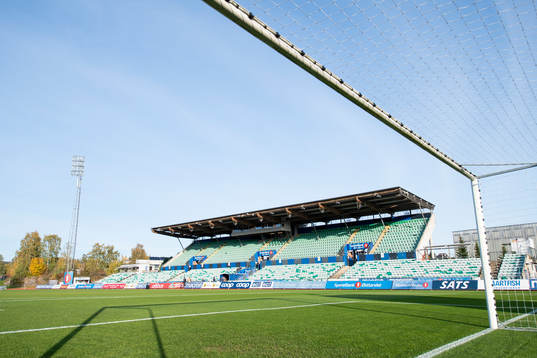 General view of Nadderud Stadion