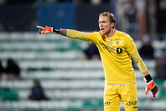 Goalkeeper Marcus Sandberg of Stabæk