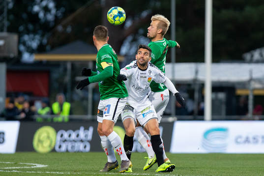Jönköpings Fredric Fendrich och Sebastian Crona och GAIS