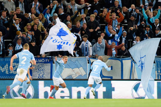 Malmö FFs Felix Beijmo jublar