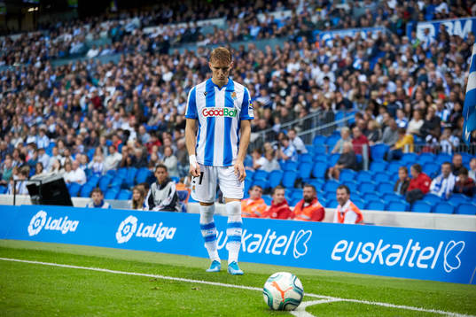 Martin Ødegaard of Real Sociedad