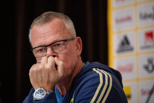 Head coach Janne Andersson of the Swedish national football