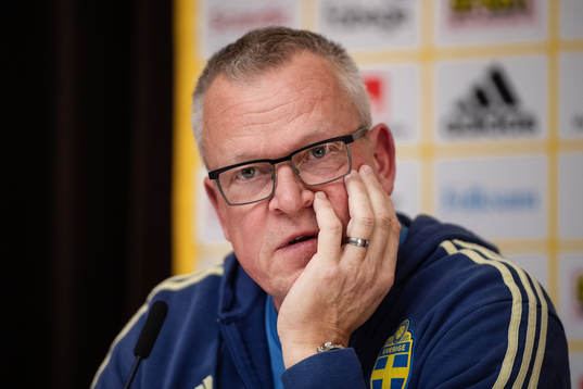 Head coach Janne Andersson of the Swedish national football