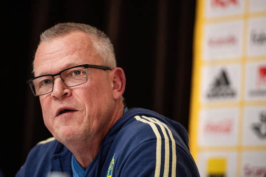 Head coach Janne Andersson of the Swedish national football