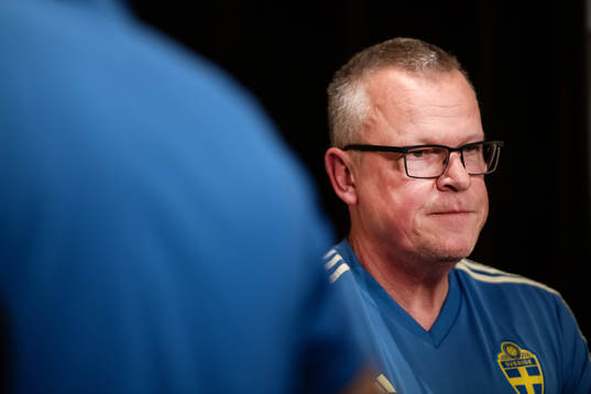 Head coach Janne Andersson of the Swedish national football
