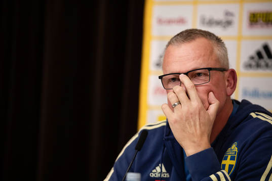 Head coach Janne Andersson of the Swedish national football