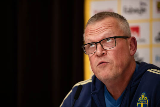 Head coach Janne Andersson of the Swedish national football