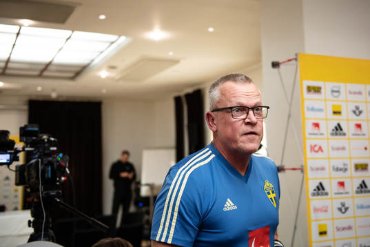 Head coach Janne Andersson of the Swedish national football