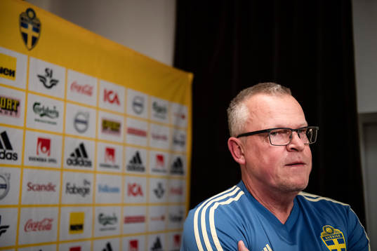Head coach Janne Andersson of the Swedish national football