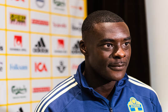 Ken Sema of the Swedish national football team