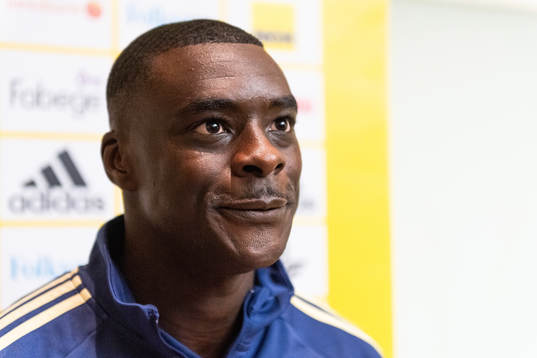 Ken Sema of the Swedish national football team