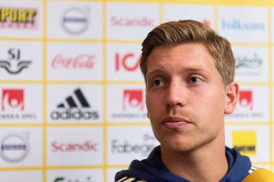 Alexander Fransson of the Swedish national football team