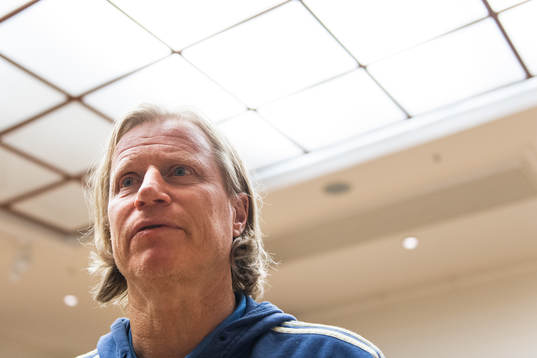Team Manager Stefan Pettersson of the Swedish national